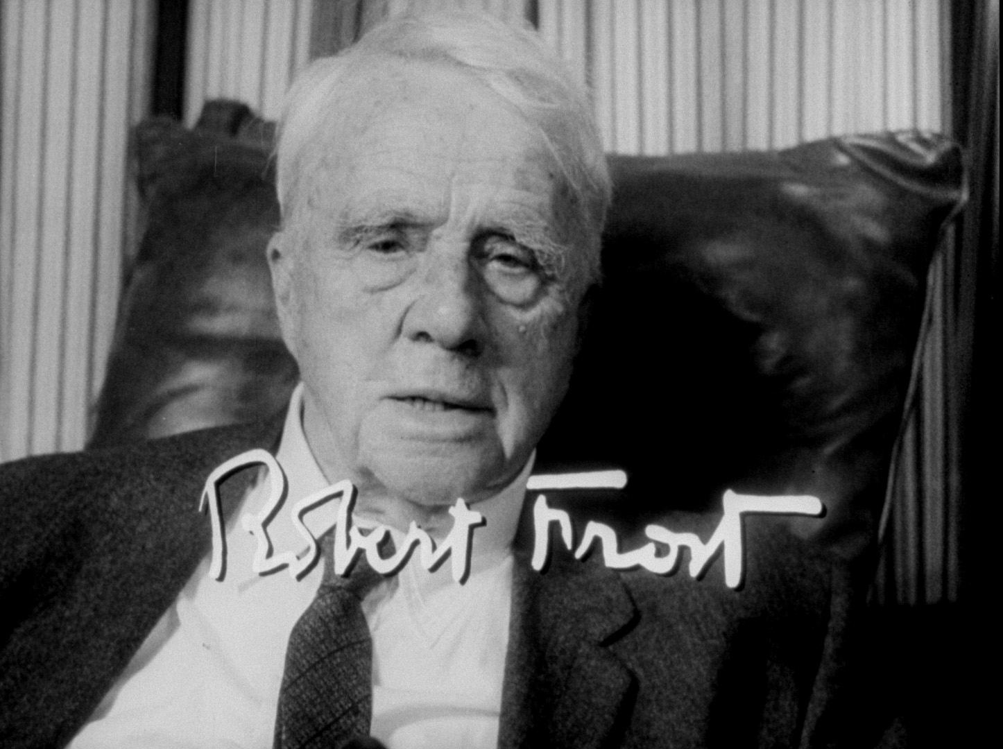 robert frost signature